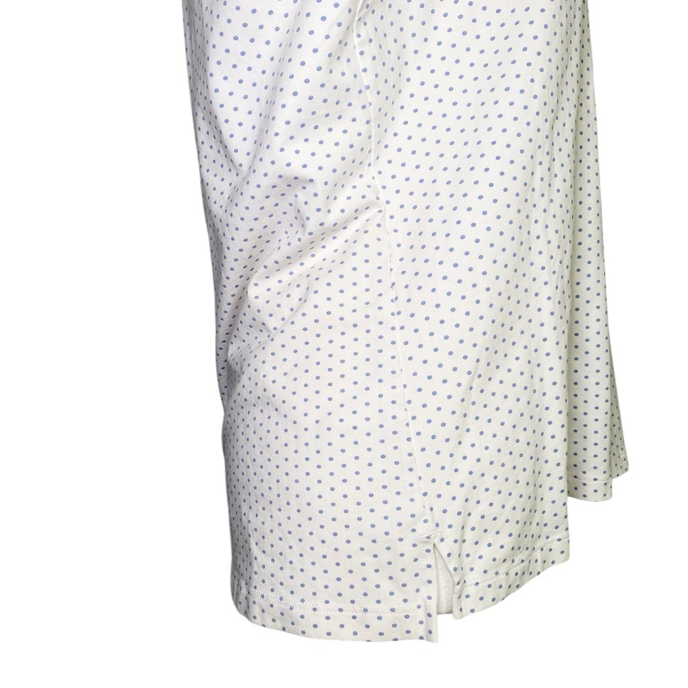 Lady Hagen Polka Dot Sleeveless Golf Polo Top - Picture 6 of 15